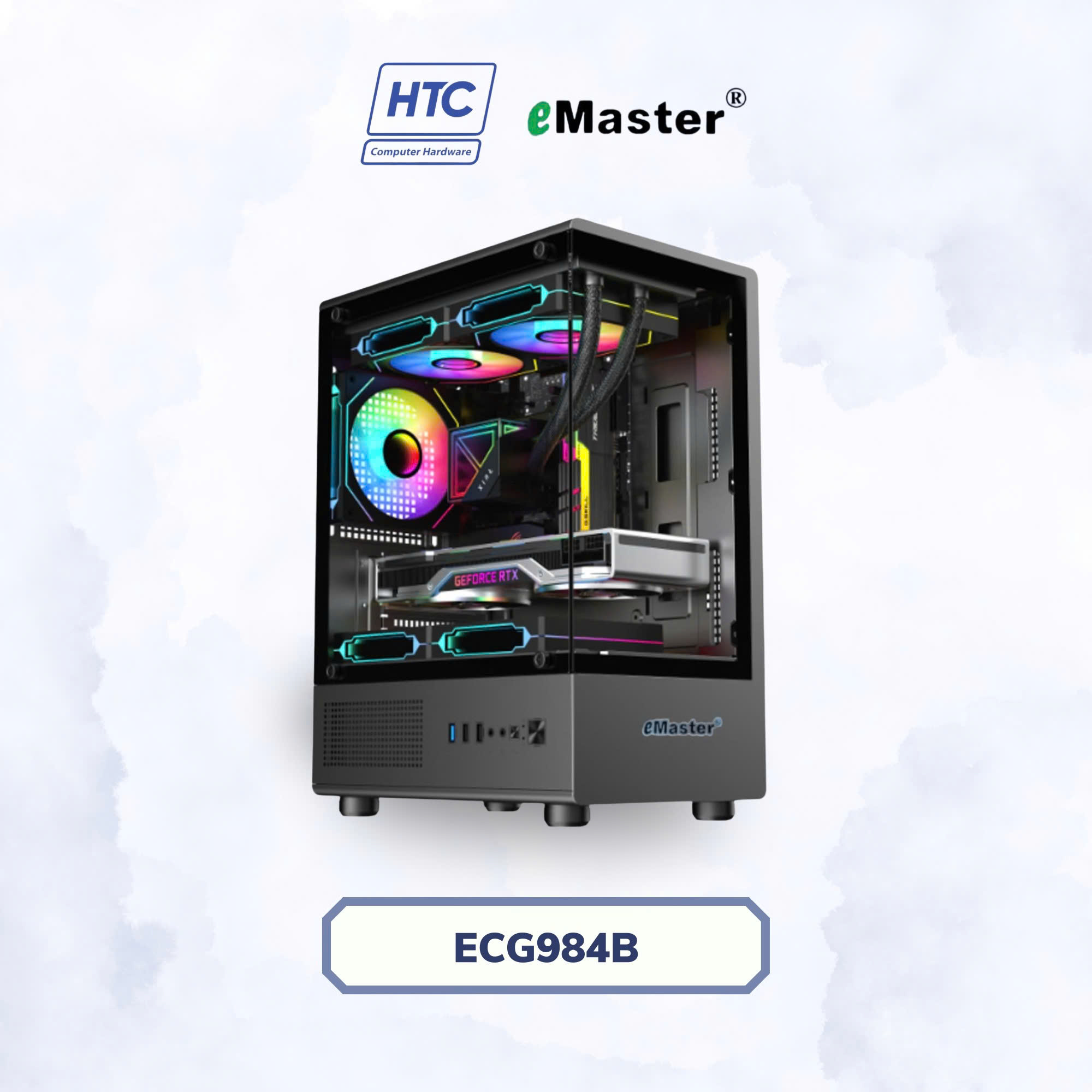 CASE GAMING EMASTER BỂ CÁ ECG984B