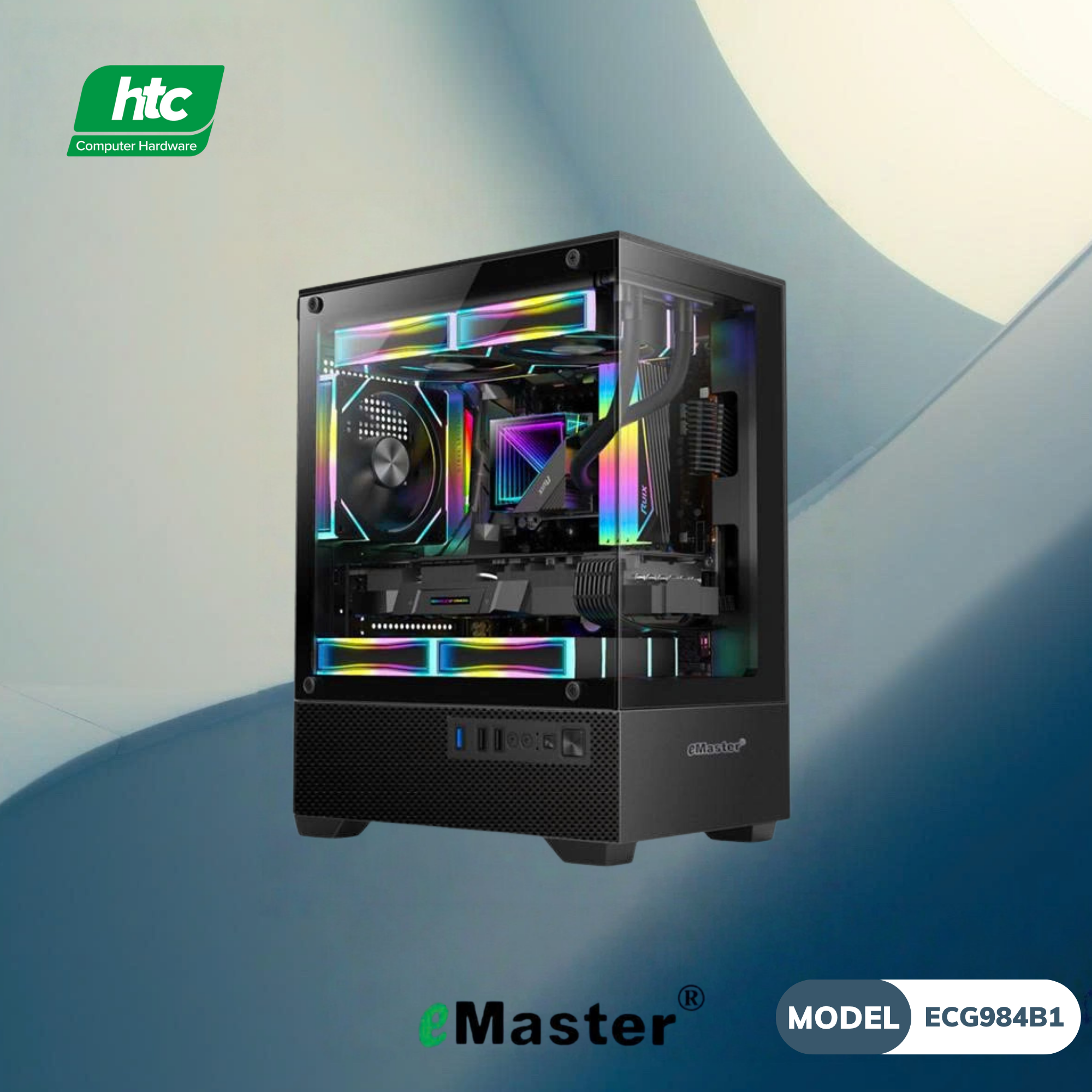 CASE GAMING EMASTER BỂ CÁ ECG984B1
