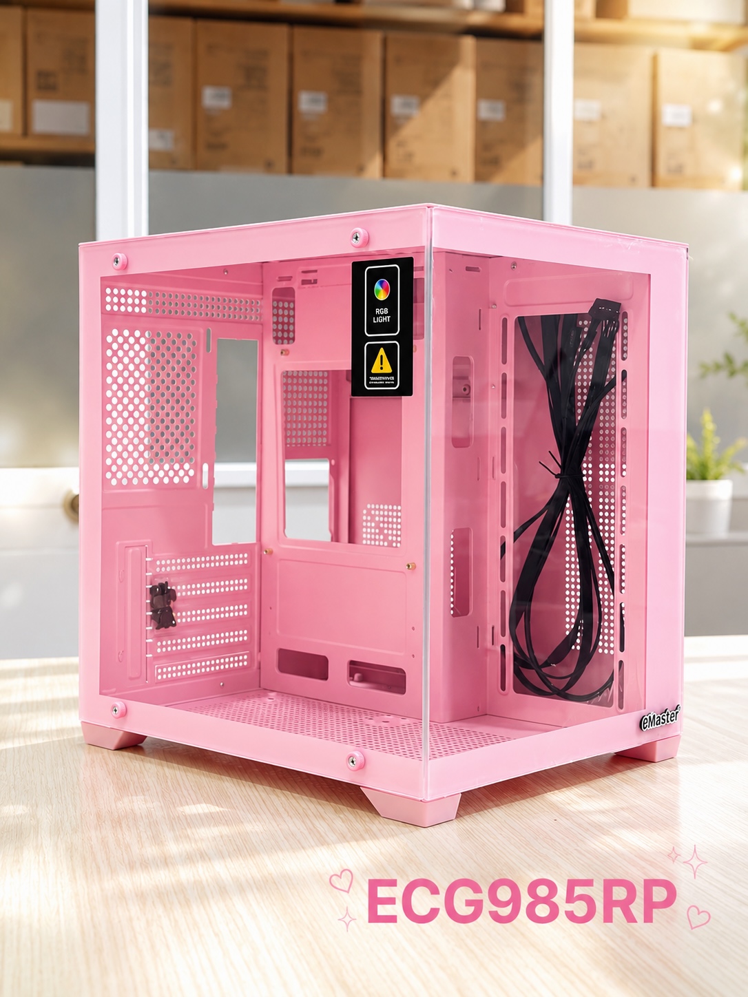 CASE GAMING EMASTER ECG985P - Ảnh 2